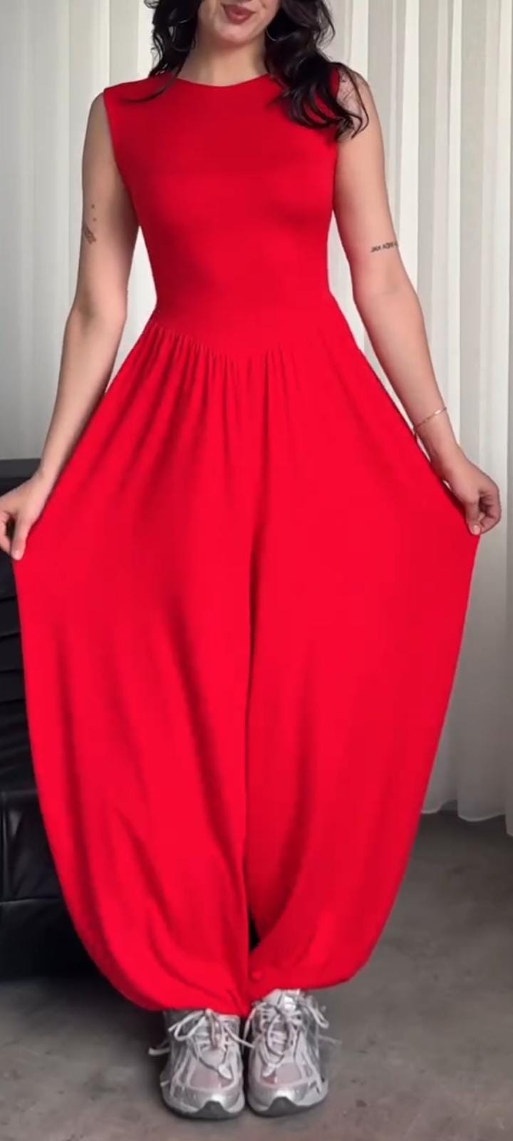 CH 6087 Chakoors Luna Backless Harem Jumpsuit