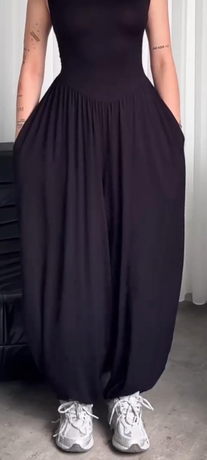 CH 6087 Chakoors Luna Backless Harem Jumpsuit