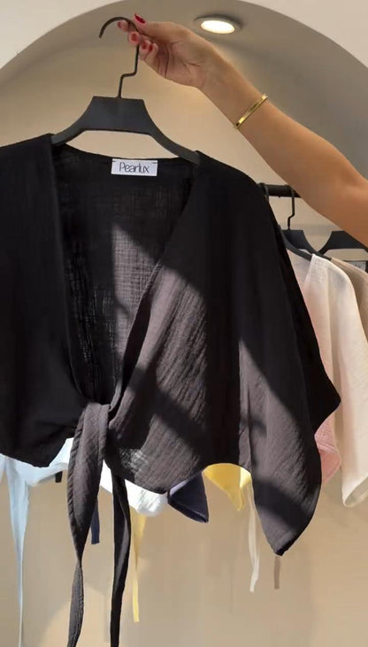 CH 6118 Blush Linen-Style Shirt Chakoors