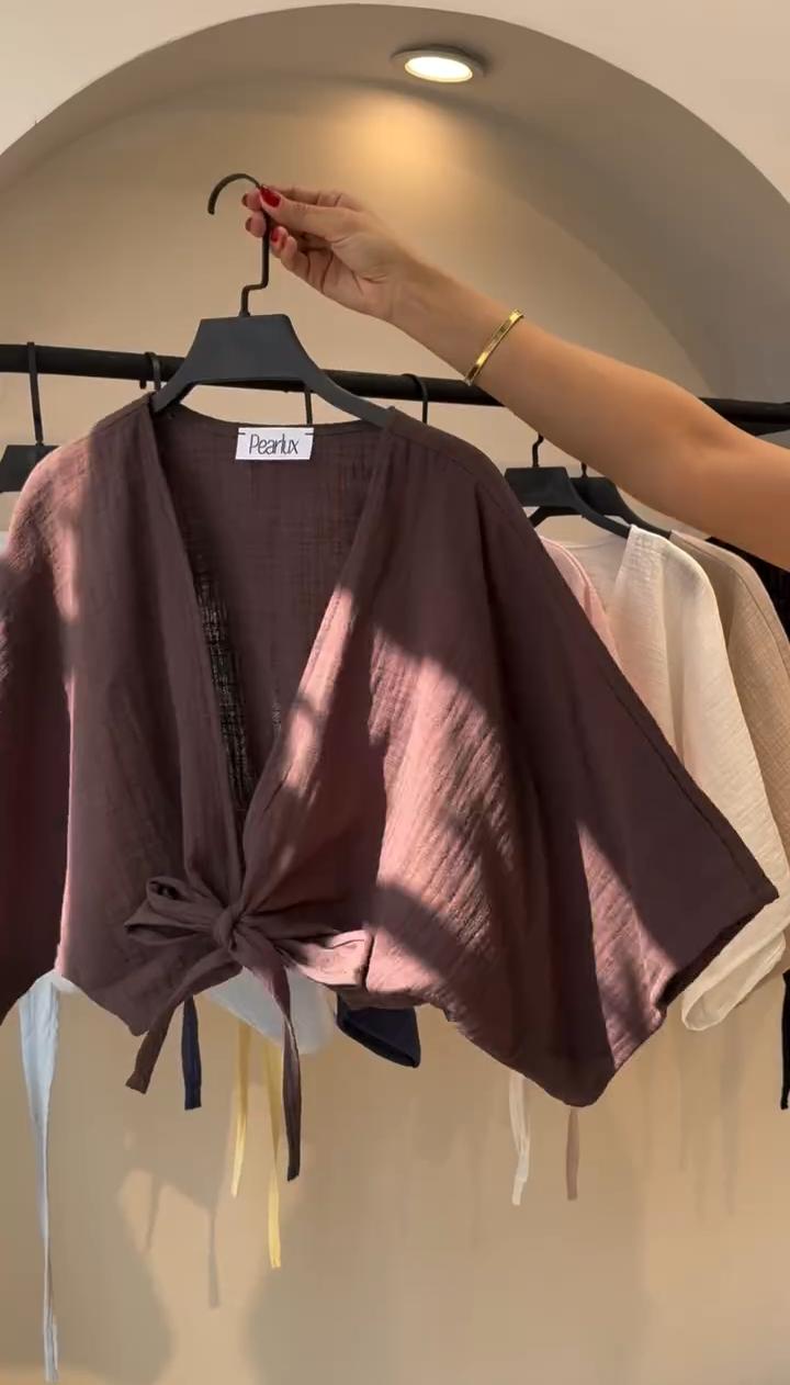 CH 6118 Blush Linen-Style Shirt Chakoors