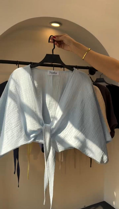 CH 6118 Blush Linen-Style Shirt Chakoors