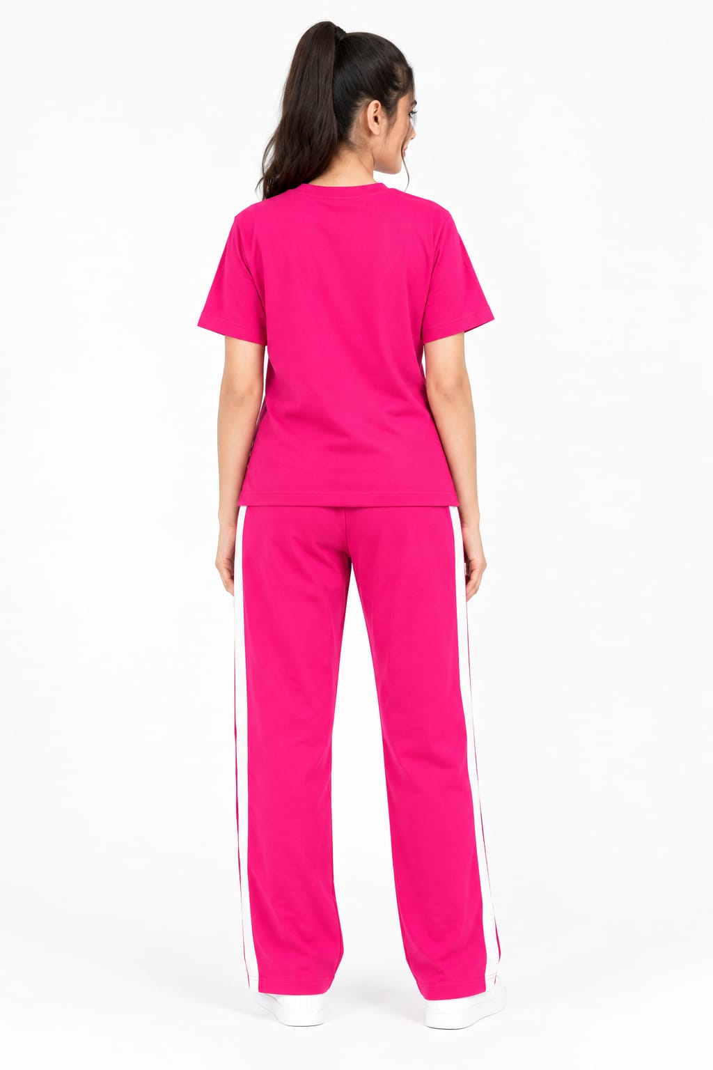 SL 5004 |Chakoor| Fuchsia Active Luxe Co-Ord