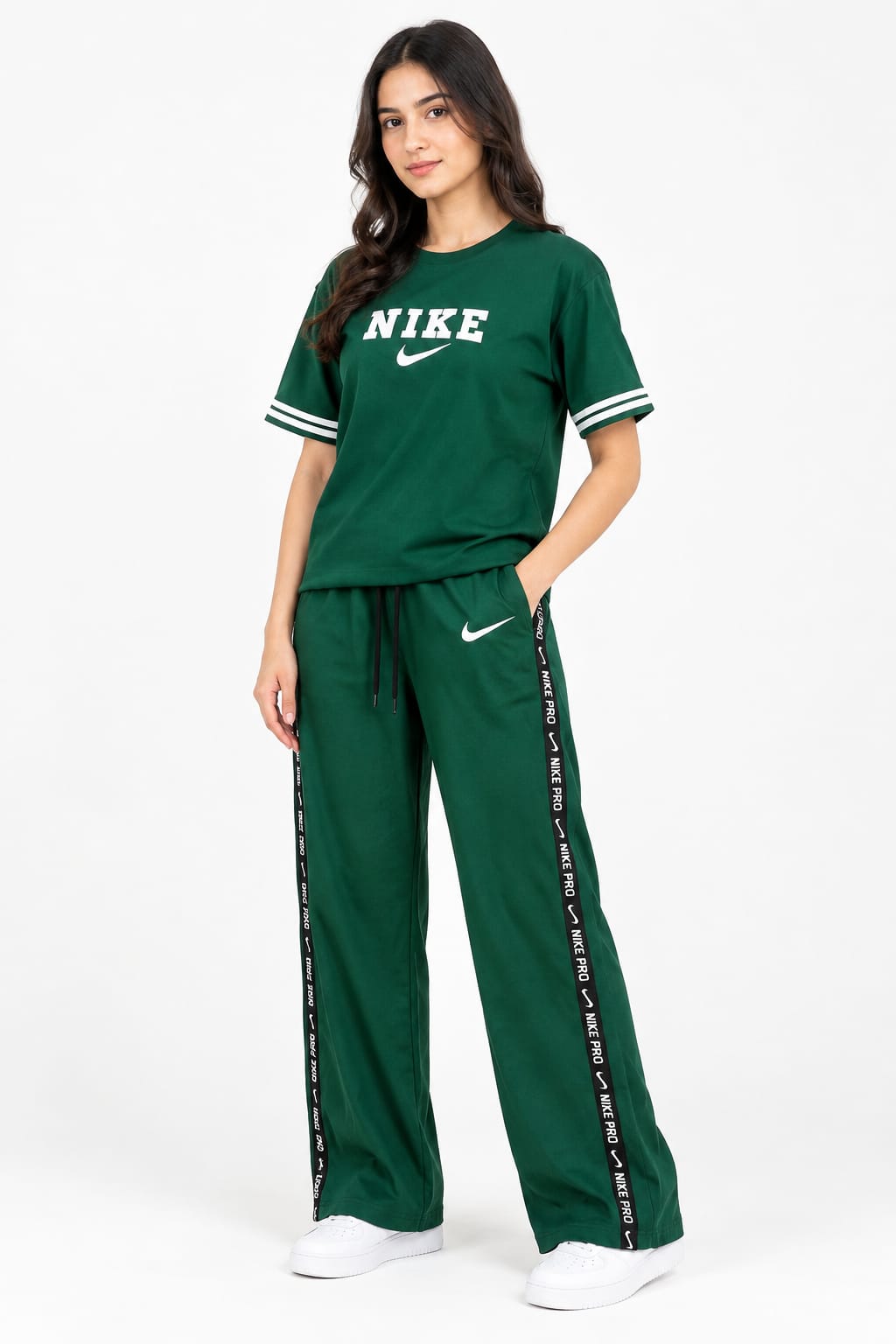 SL 5002 |Chakoor| Royal Emerald Luxe Co-Ord Set