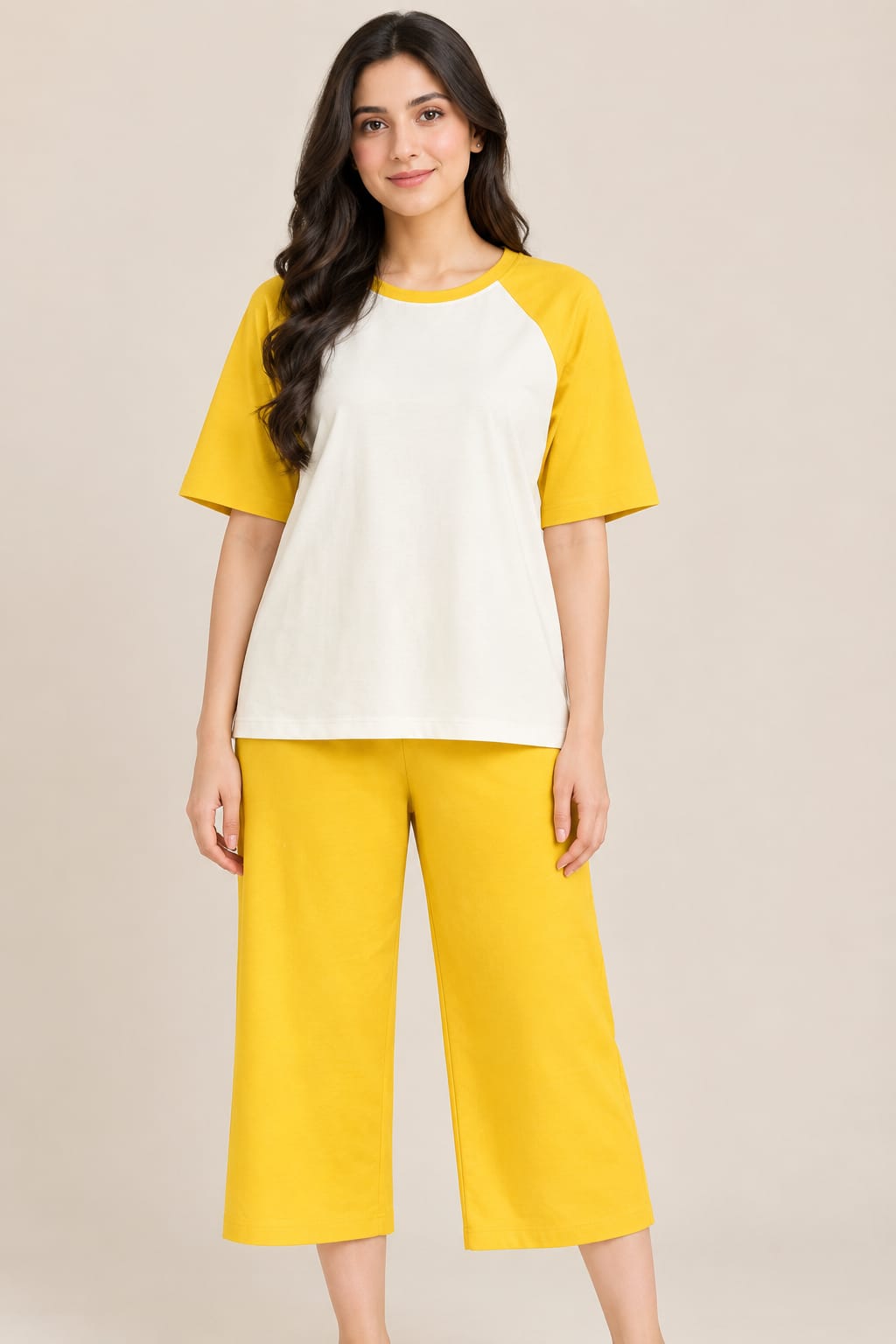 SL 5010 |Chakoor| Amber Glow Raglan Co-Ord Set