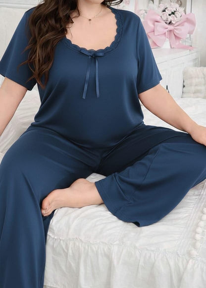 CH 6015 Chakoor Plus SIze Women loungewear for relaxing in style