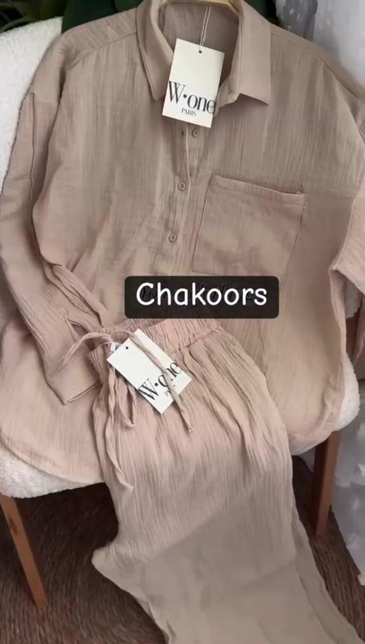 CH 6047 Elegant Relaxed Co-Ord Set