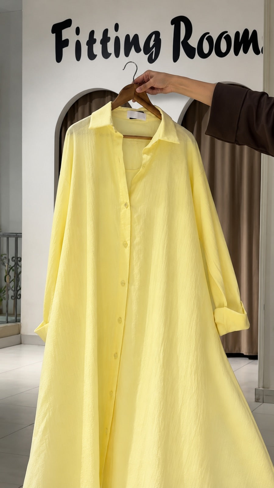 Ch 6109 Dune Drape Tunic Overseized Shirt Chakoors
