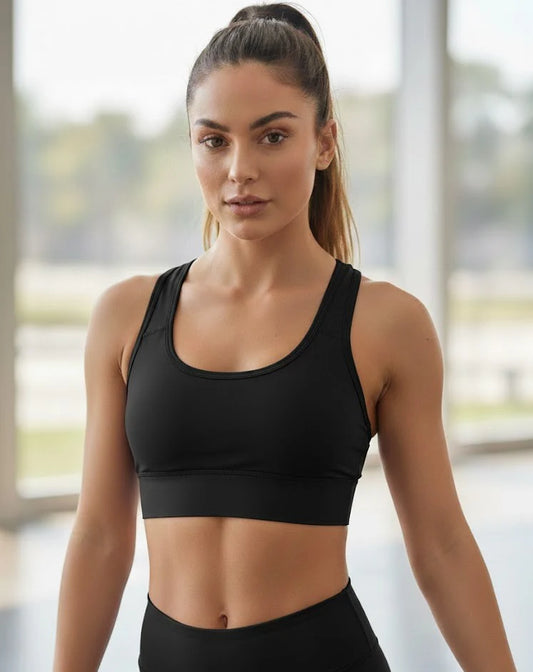 Women’s Racerback Sports Bra Top - (D-3)