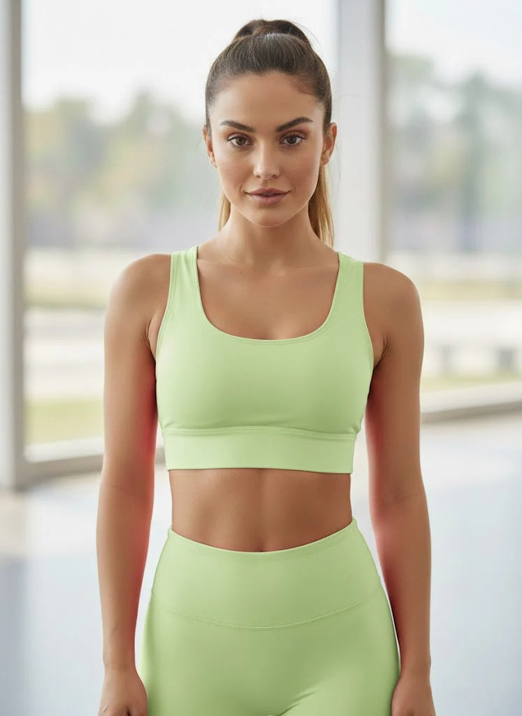 Women’s Racerback Sports Bra Top - (D-3)