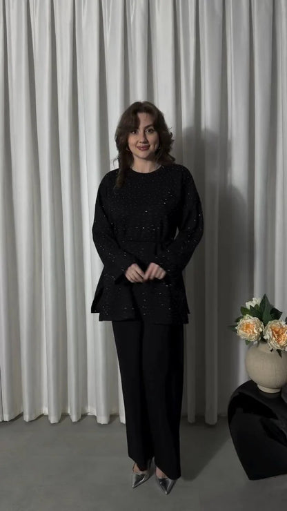 CH 610 - Sparkle Premium Co-Ord Set - Chakoor