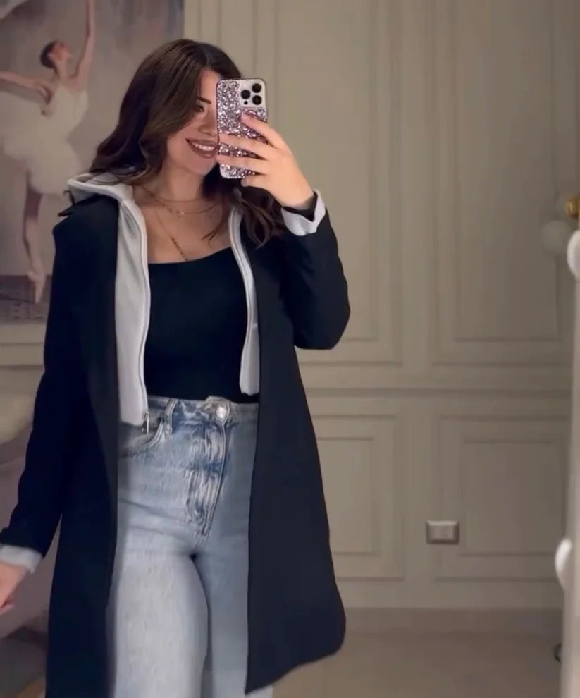 CH 599 - Modish Fleece Coat - Chakoor