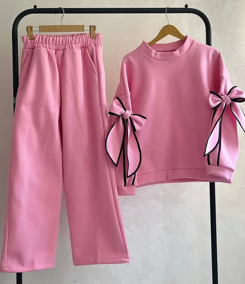 CH 621 -Pookie Bow Co-Ord Set - Chakoor