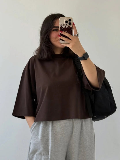 CH - 6095 - Everyday Boxy Tee | Chakoor