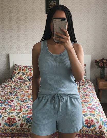 ch # 542 Chakoor Summer Tank top and Short For Women