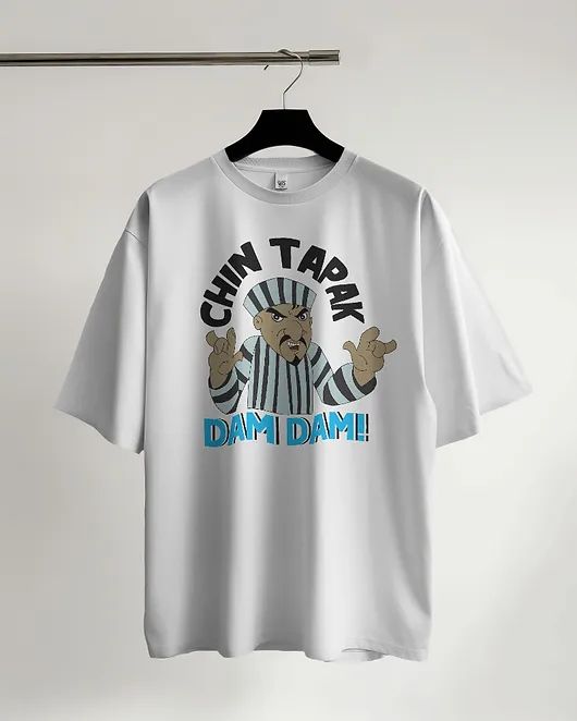 Chin Tapak Dam Dam T shirt by Chakoor Limited Stock