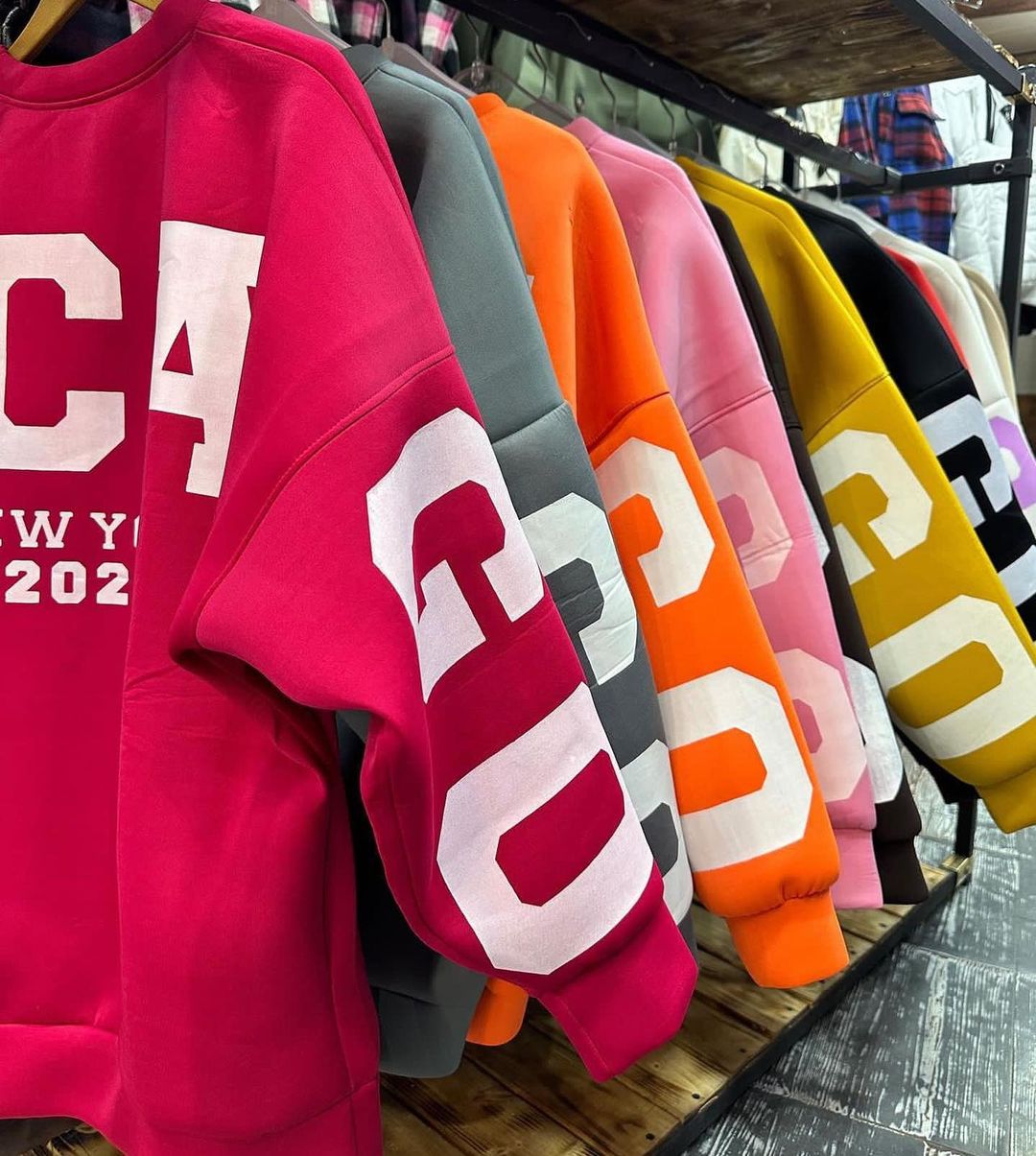 Ch # 501 Chakoor Chicago Drop Shoulder Winter Fleece SweatShirt