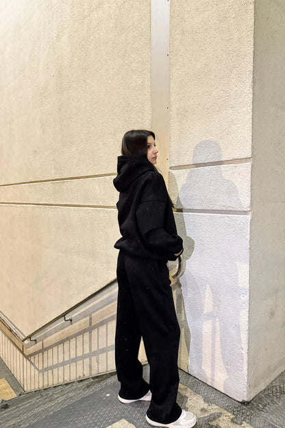 CH 609 -GlitterBlend Fleece Tracksuit - Chakoor