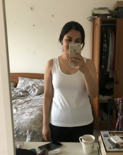 Chakoor's Set of 3 Soft Cotton Tank Top