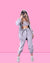 Chakoor's 3 Pcs Long Hooded Tracksuit LY-0014