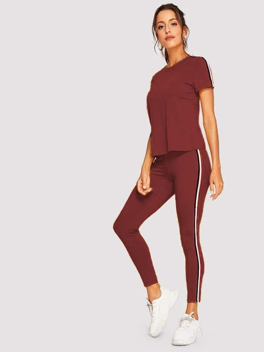 Side stripe track suit SW # 0052 - - - sale item